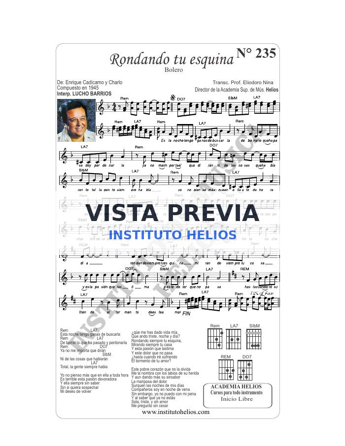 Vista previa de Rondando tu esquina